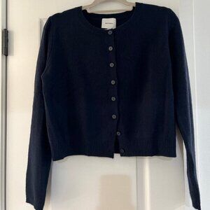Reformation Clara Cashmere Crew Cardigan